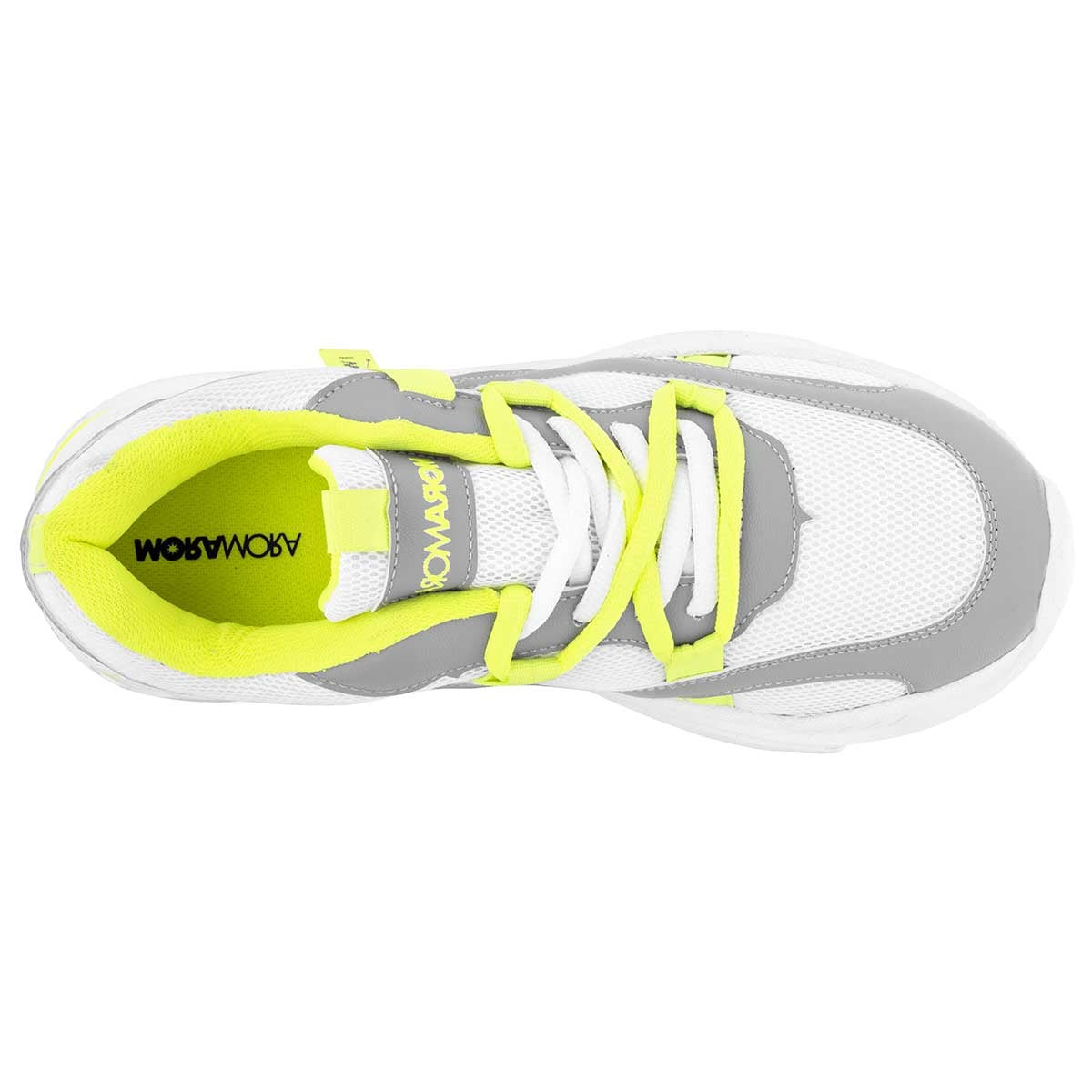 Tenis urbanos Exterior Sintético Color Blanco Para Mujer De Moramora