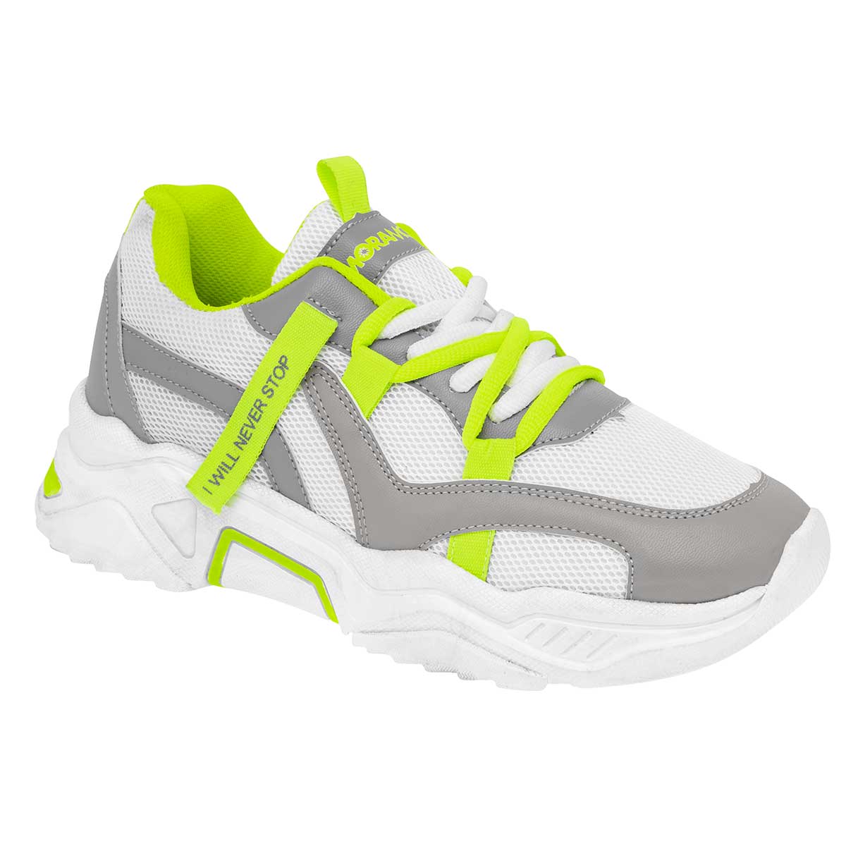 Tenis urbanos Exterior Sintético Color Blanco Para Mujer De Moramora