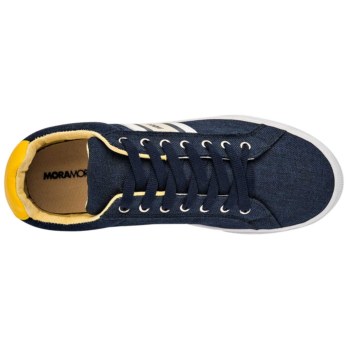 Tenis urbanos Exterior Textil Color Marino Para Mujer De Moramora