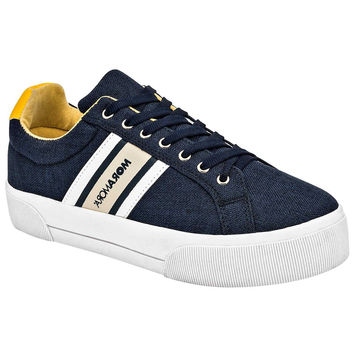 Tenis urbanos Exterior Textil Color Marino Para Mujer De Moramora