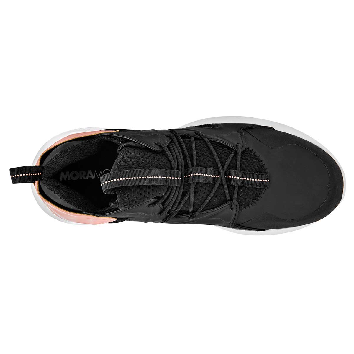 Tenis deportivos Exterior Sintético Color Negro Para Mujer De Moramora