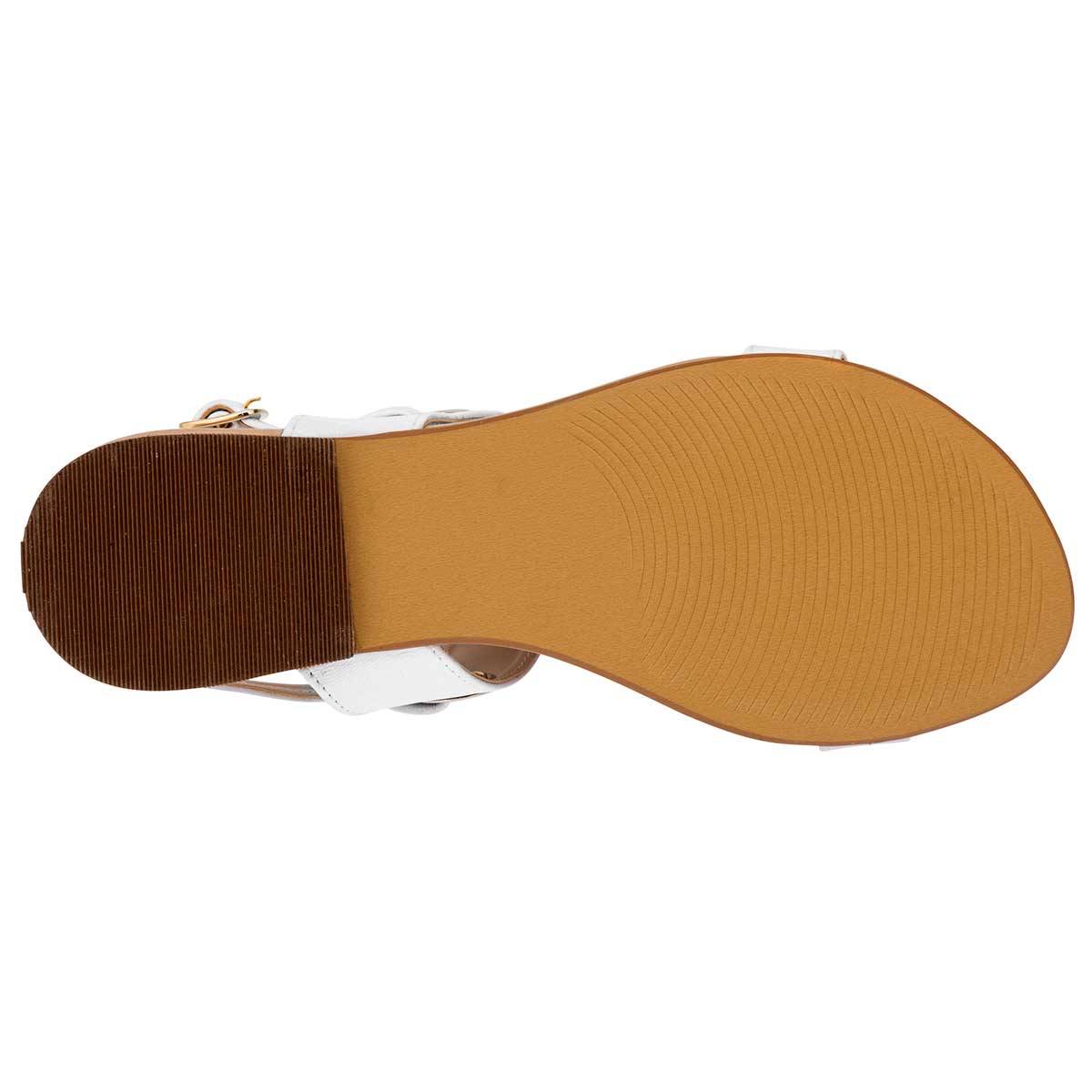 Sandalias Exterior Piel sintética Color Blanco Para Mujer De Moramora