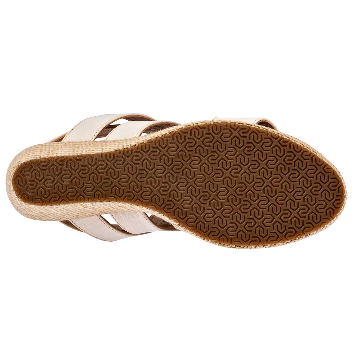 Sandalias Exterior Piel sintética Color Beige  Para Mujer De Moramora