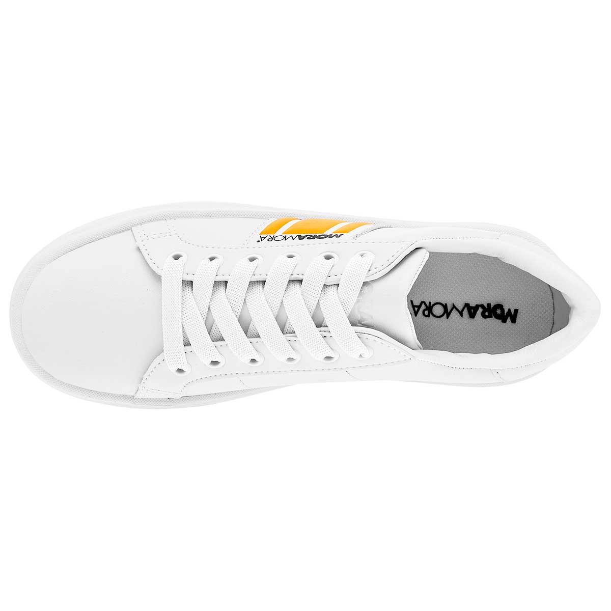 Tenis urbanos Exterior Sintético Color Blanco Para Mujer De Moramora