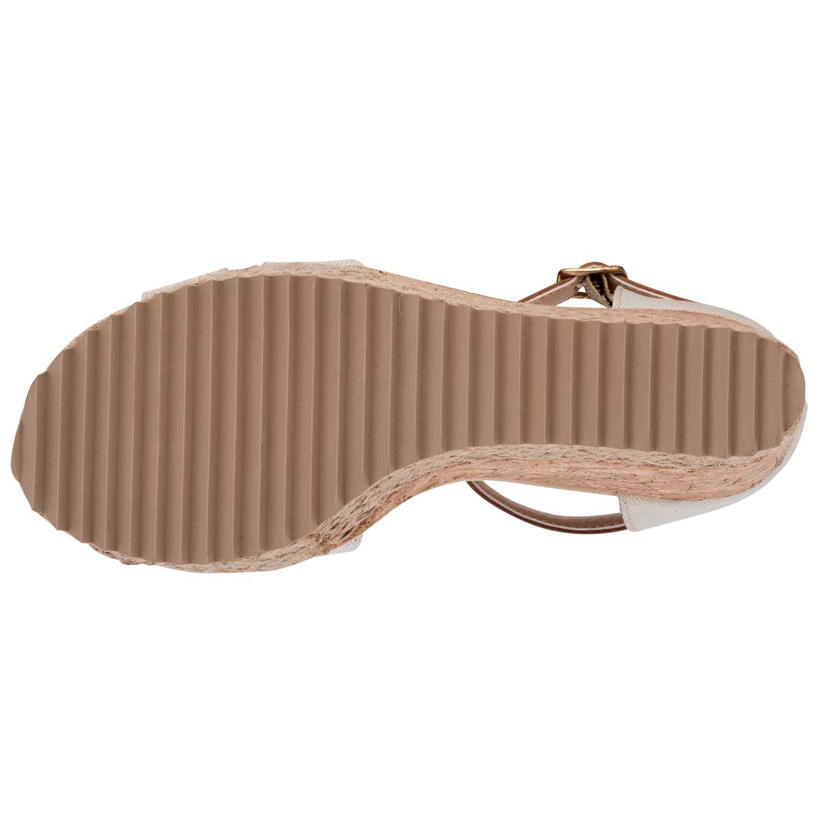 Sandalias Exterior Piel sintética Color Beige Para Mujer De Moramora