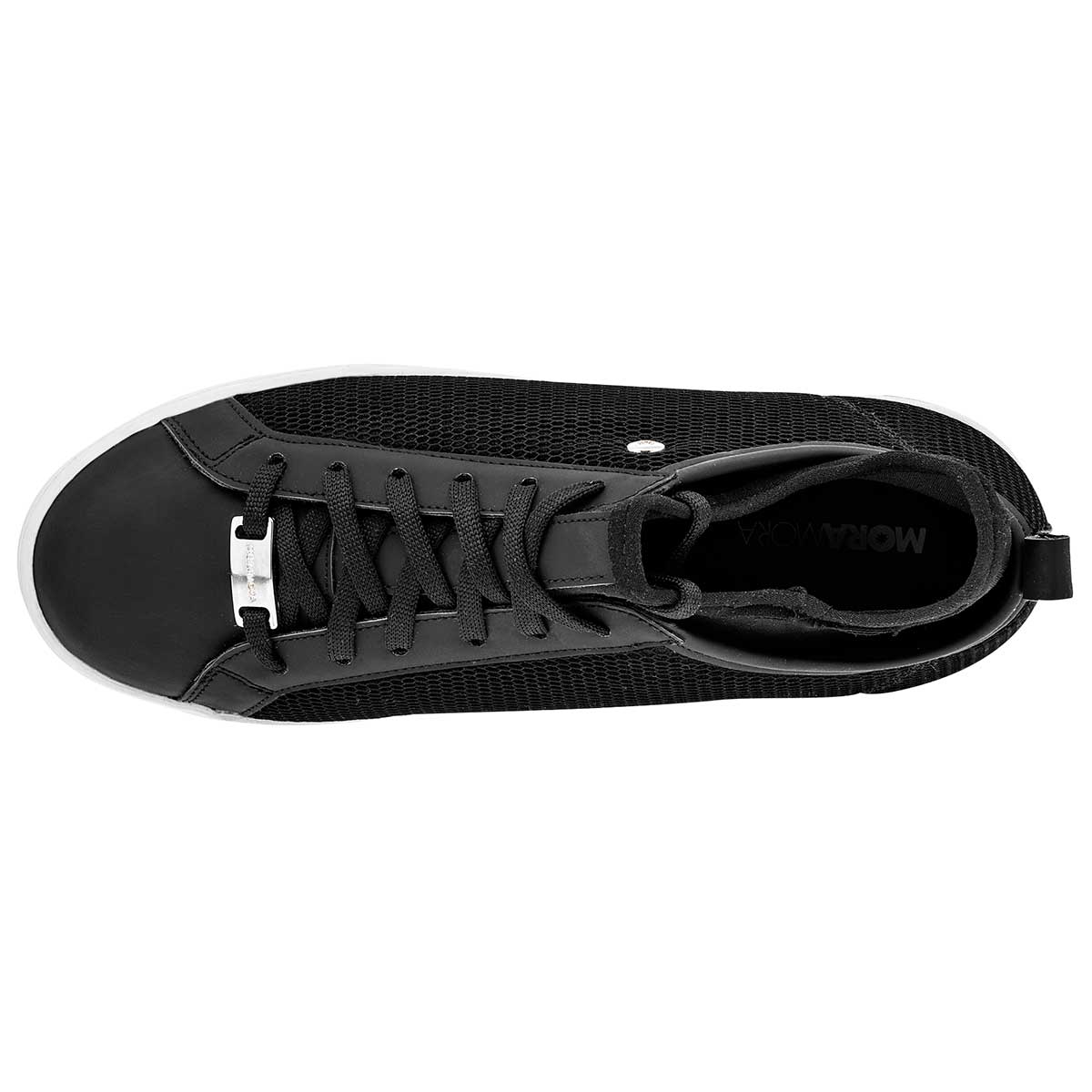 Tenis urbanos Exterior Sintético Color Negro Para Mujer De Moramora