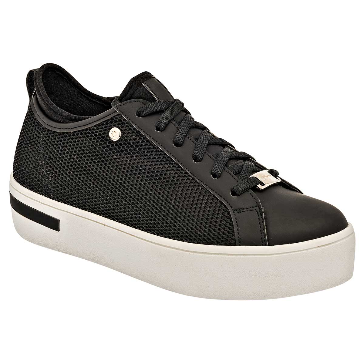 Tenis urbanos Exterior Sintético Color Negro Para Mujer De Moramora