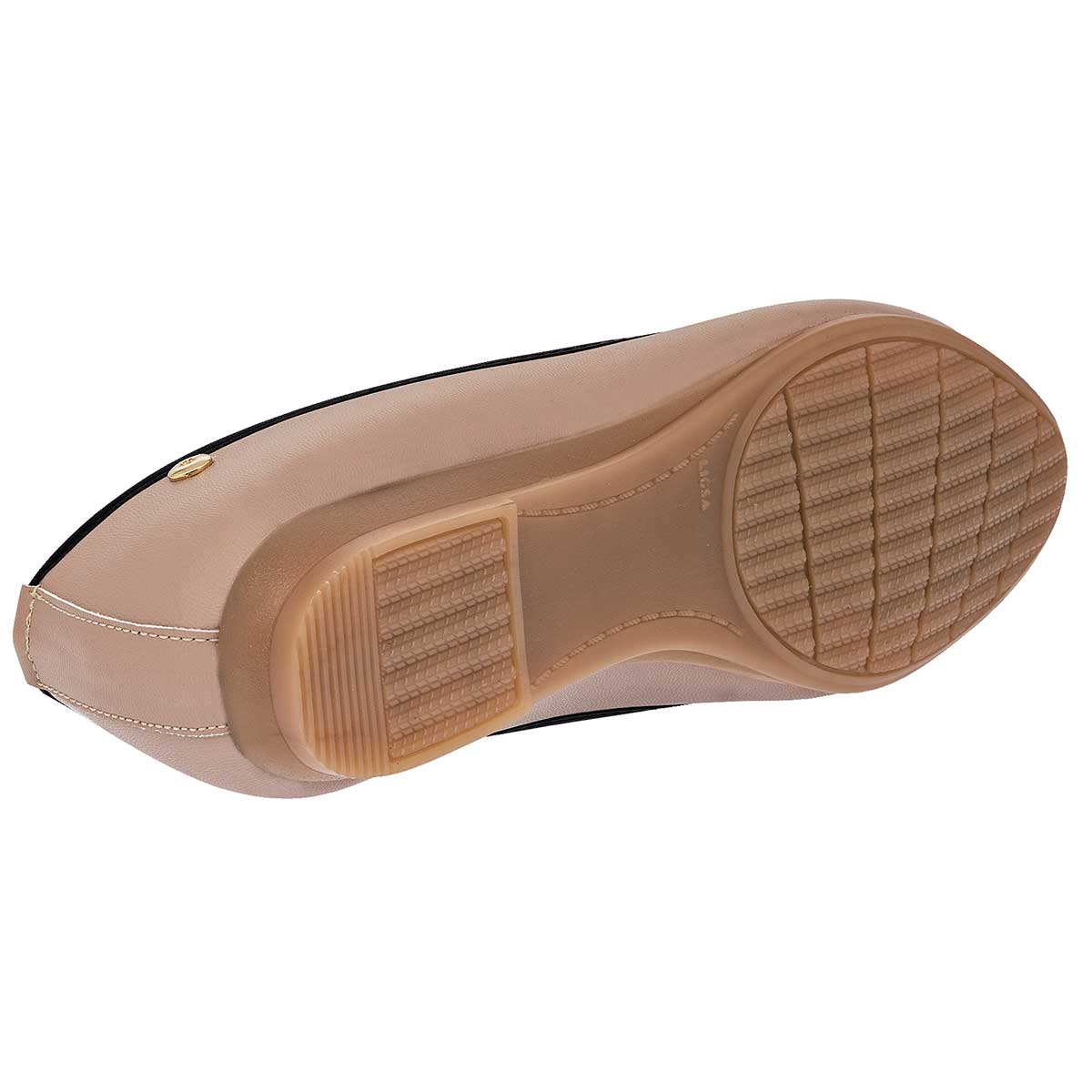 Flats Exterior Piel sintética Color Beige Para Mujer De Moramora