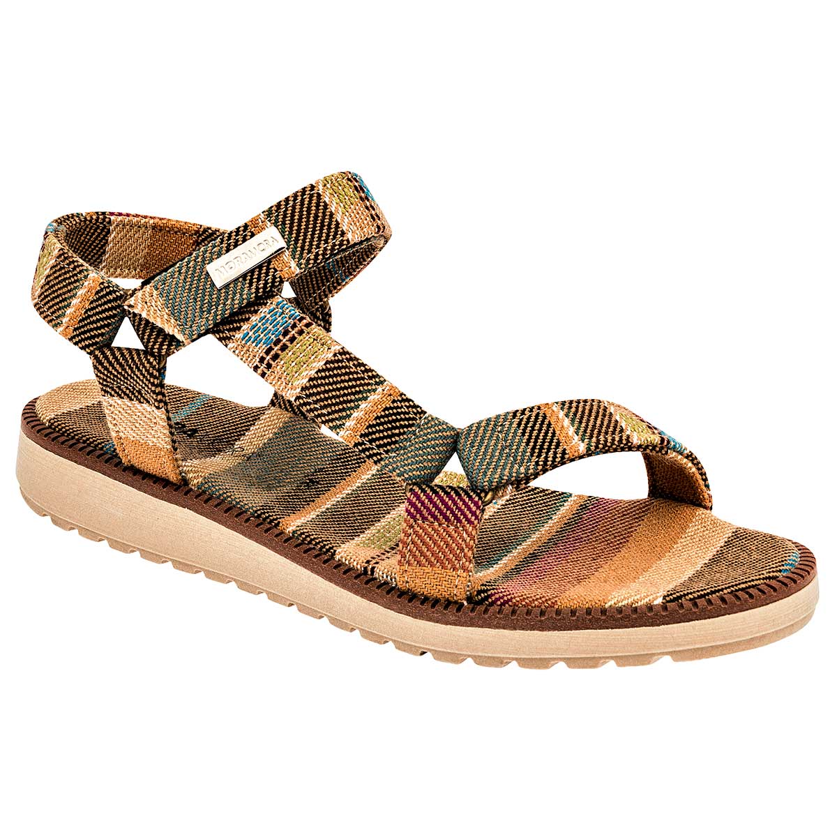 Sandalias Exterior Textil Color Multicolor Para Mujer De Moramora