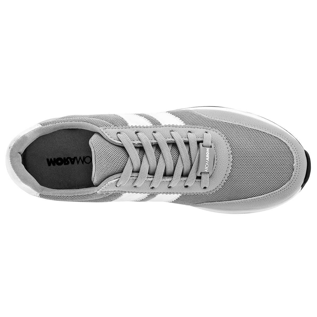 Tenis urbanos Exterior Sintético Color Gris Para Mujer De Moramora