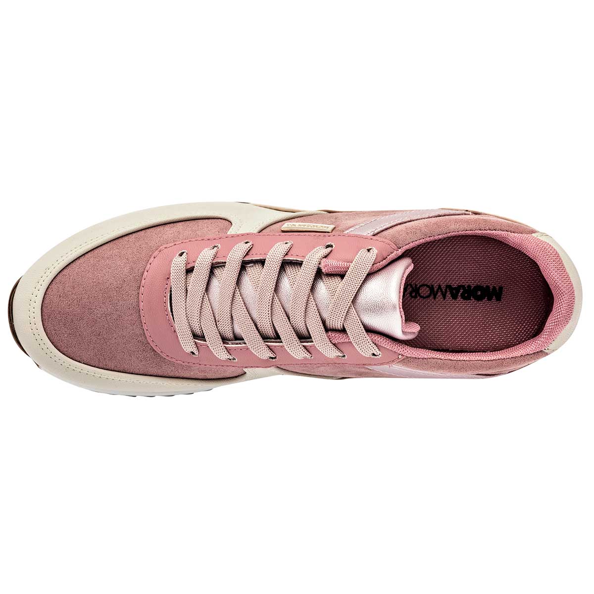 Tenis urbanos Exterior Sintético Color Rosa Para Mujer De Moramora