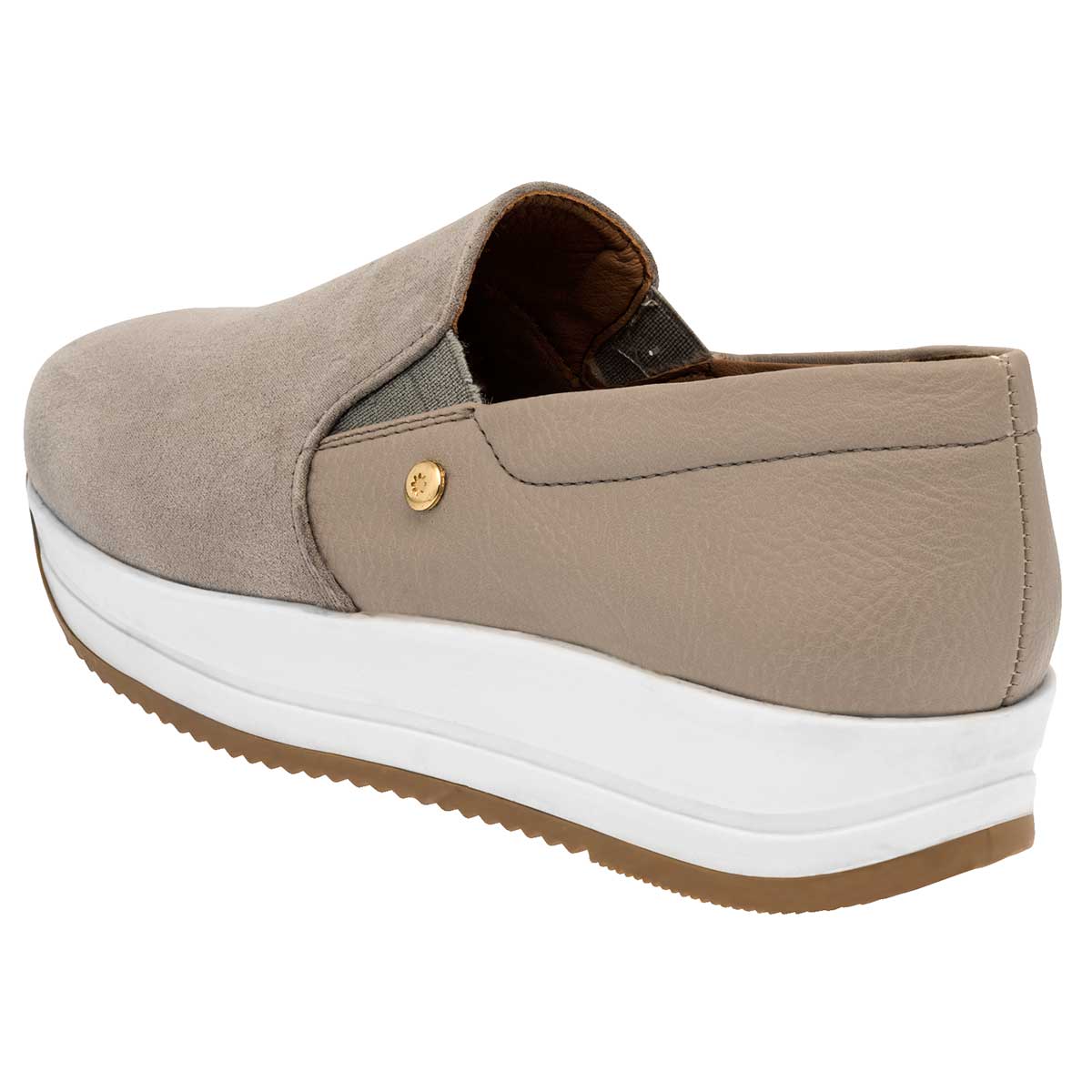 Zapatos casuales Exterior Piel sintética Color Gris Para Mujer De Moramora