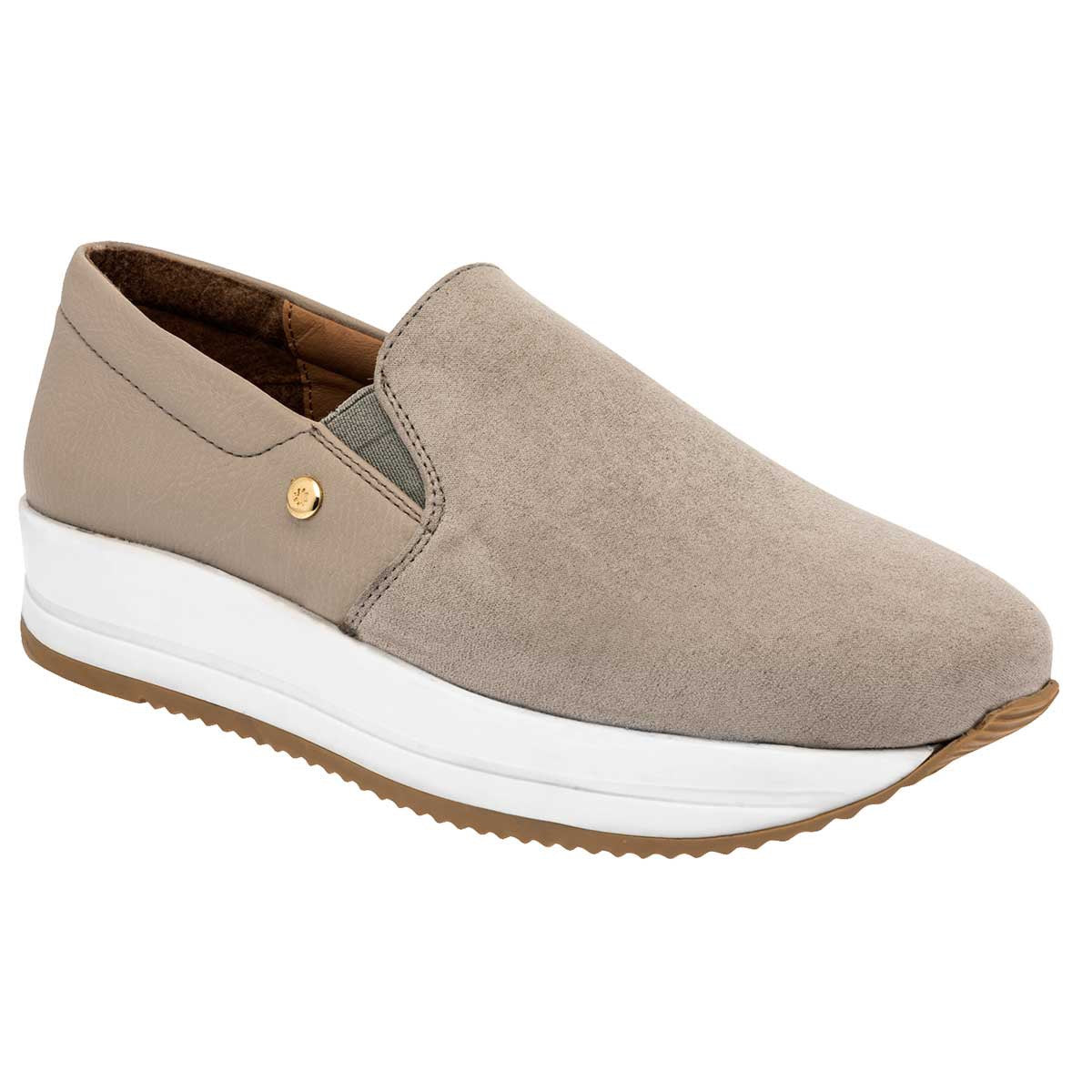 Zapatos casuales Exterior Piel sintética Color Gris Para Mujer De Moramora