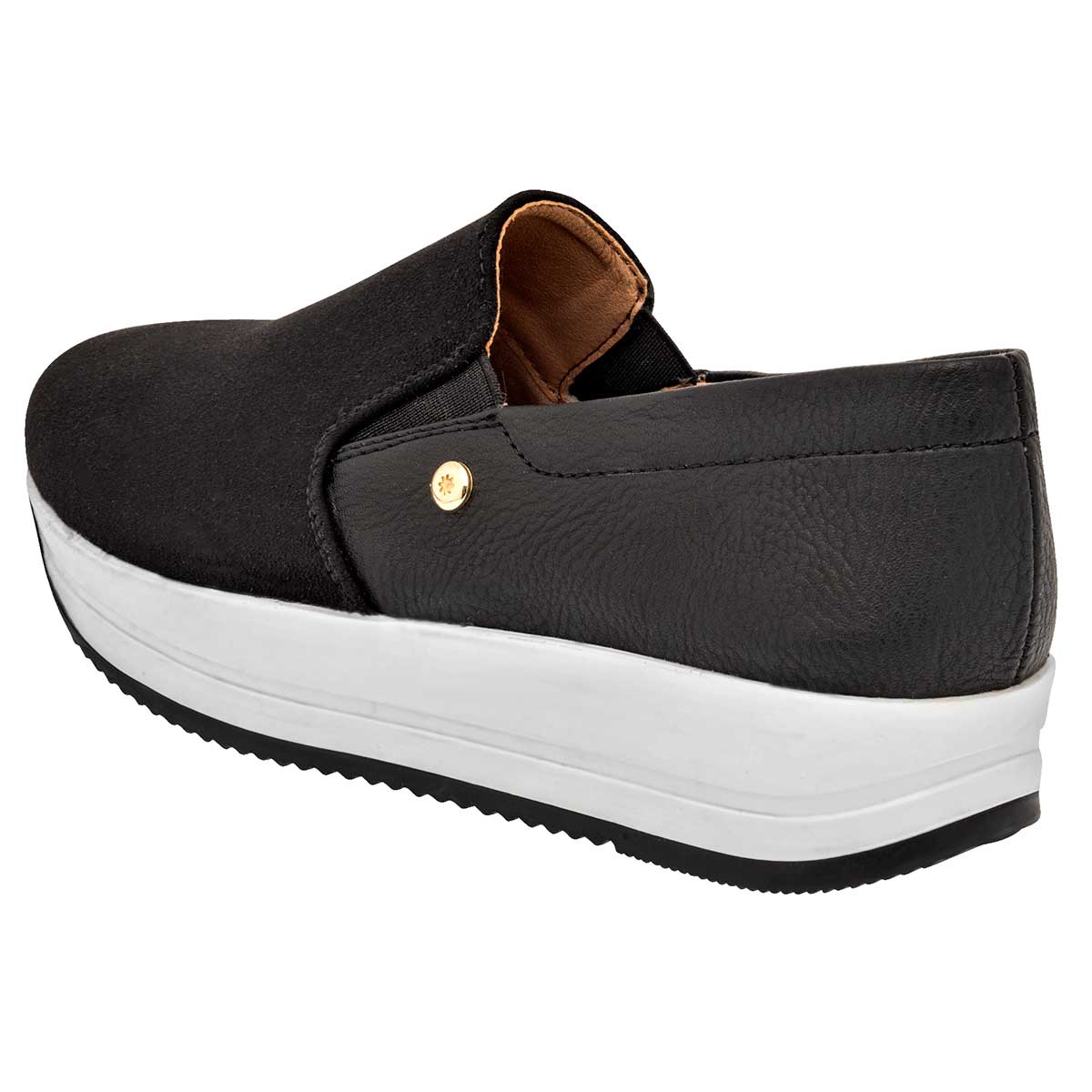 Zapatos casuales Exterior Piel sintética Color Negro Para Mujer De Moramora