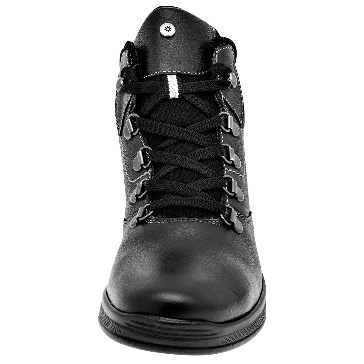 Botas Exterior Piel Color Negro Para Mujer De Moramora