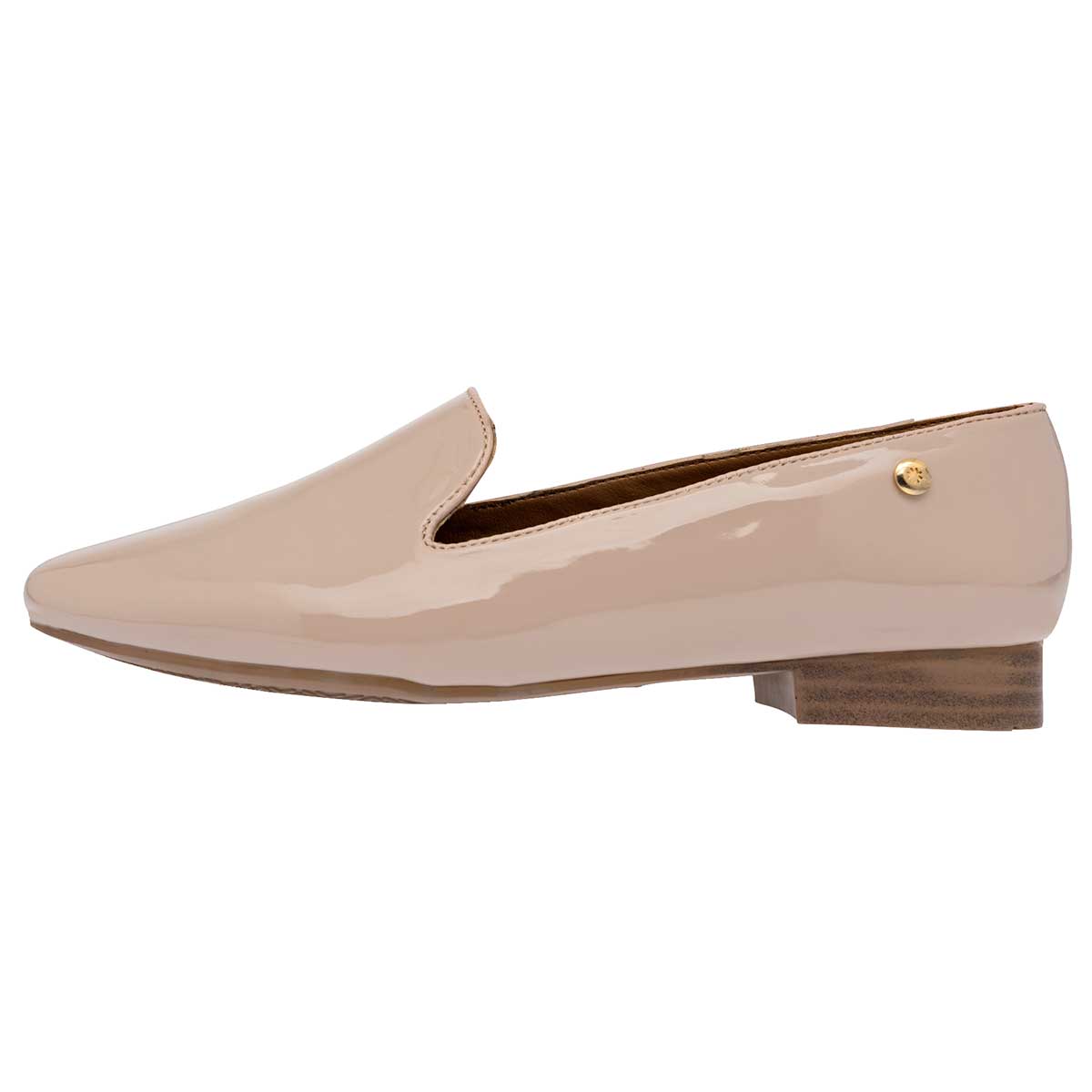 Flats Exterior Piel sintética Color Beige Para Mujer De Moramora