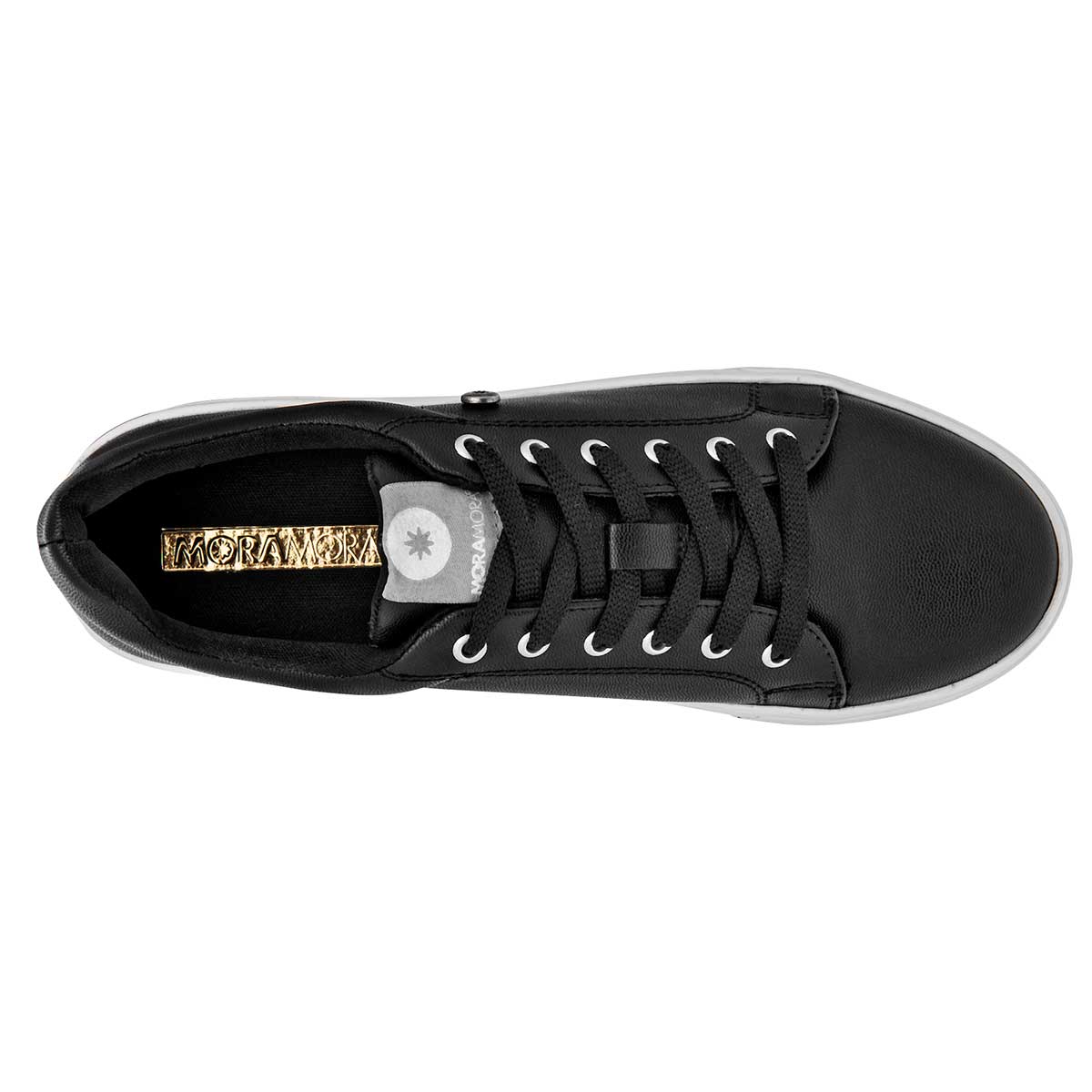 Tenis urbanos Exterior Sintético Color Negro Para Mujer De Moramora