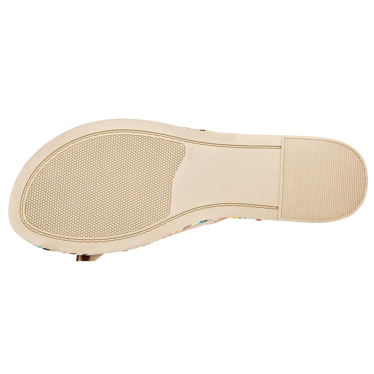 Sandalias Exterior Textil Color Beige  Para Mujer De Moramora