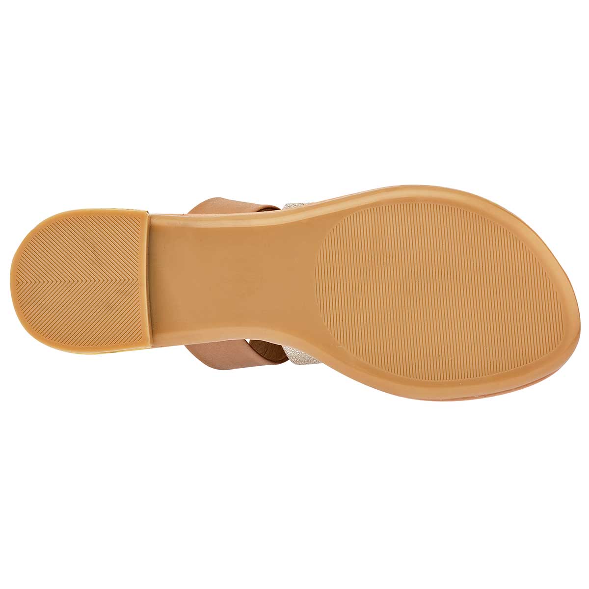 Sandalias Exterior Piel sintética Color Beige Para Mujer De Moramora