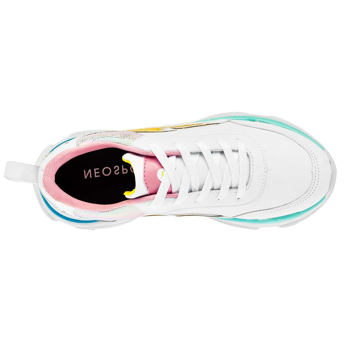 Tenis urbanos Exterior Sintético Color Blanco Para Mujer De Neosport