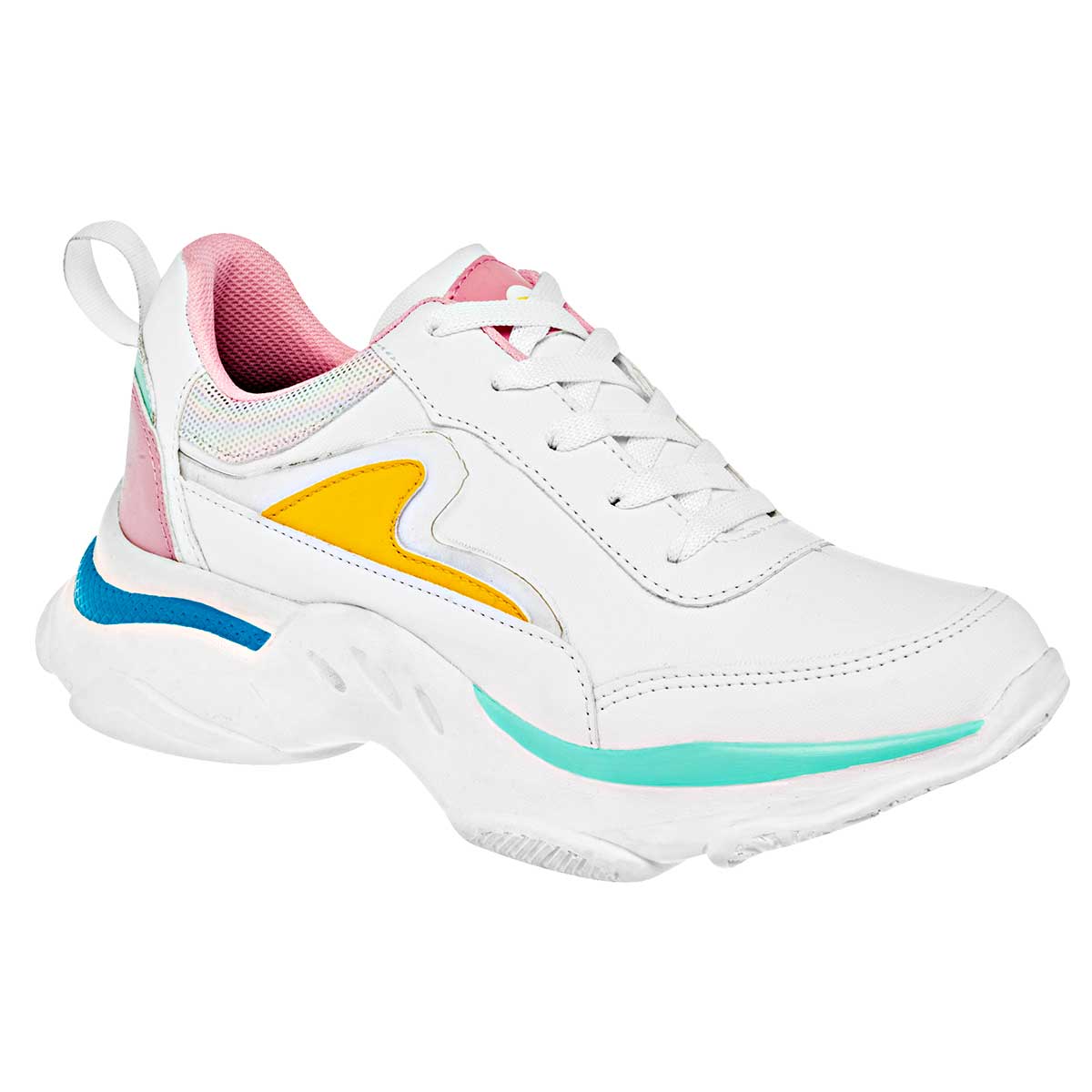 Tenis urbanos Exterior Sintético Color Blanco Para Mujer De Neosport