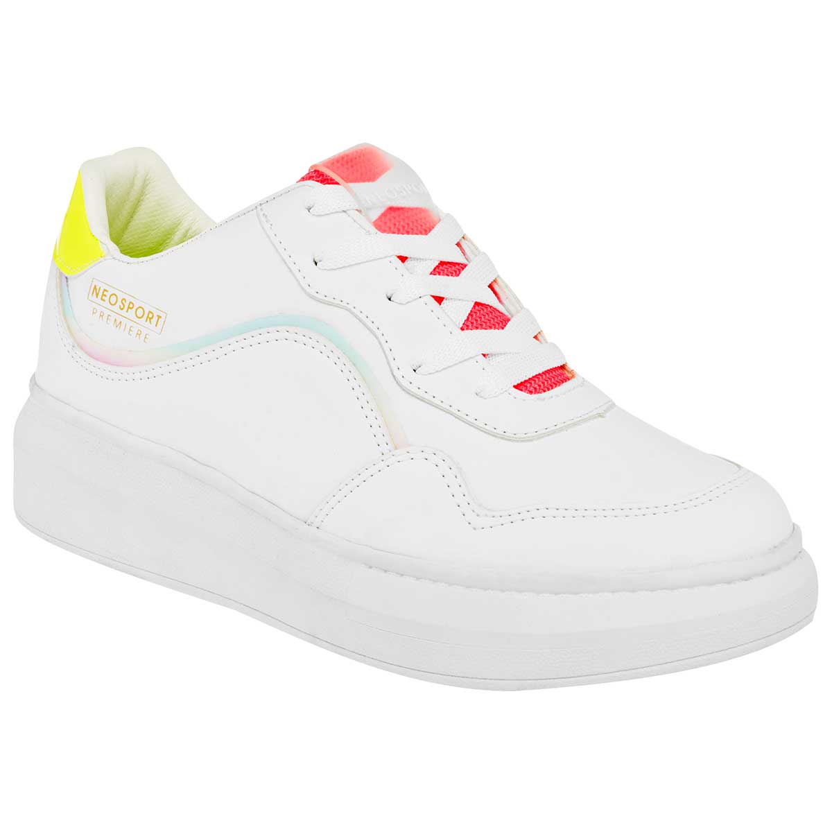 Tenis urbanos Exterior Sintético Color Blanco Para Mujer De Neosport