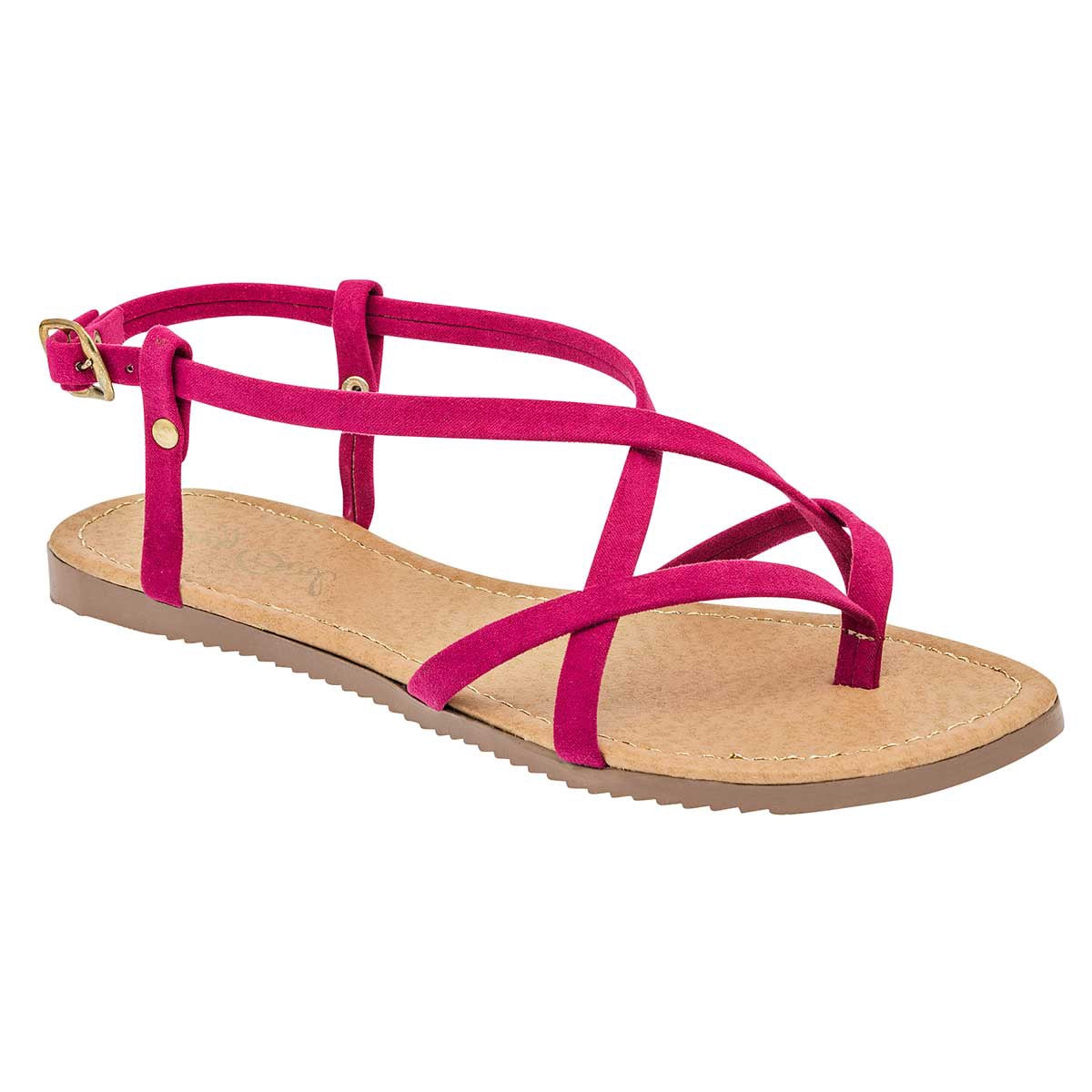 Sandalias Exterior Textil Color Rosa Para Mujer De Sexy Girl