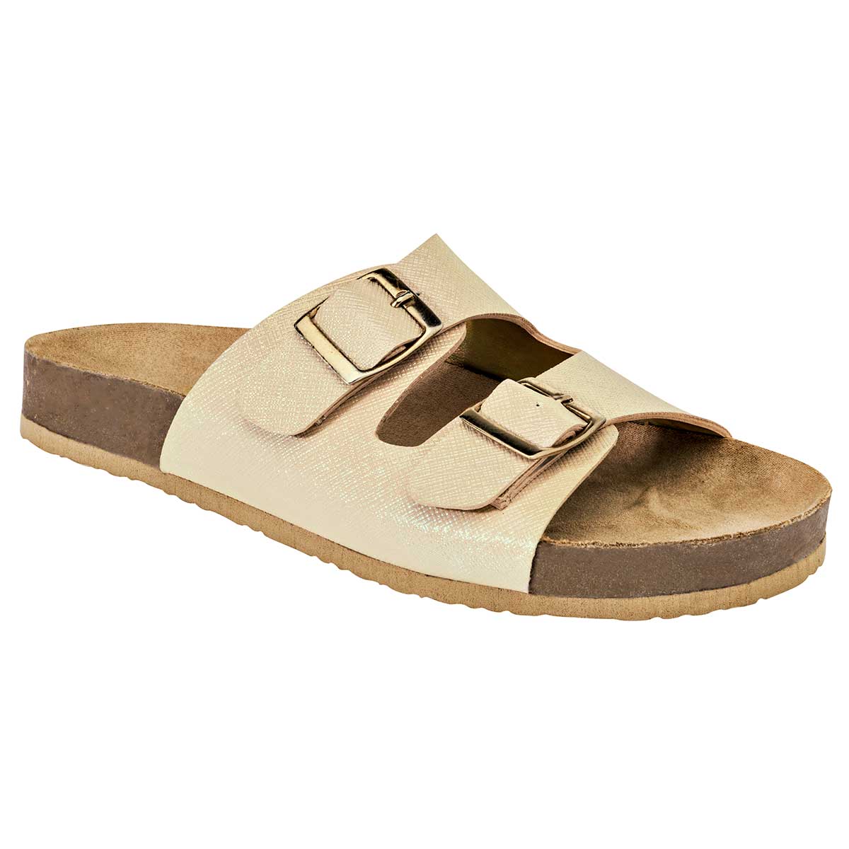 Sandalias Exterior Piel sintética Color Beige  Para Mujer De Tropicana