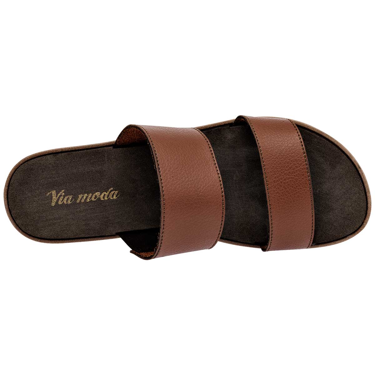 Sandalias Exterior Piel sintética Color Camel Para Mujer De RBCOLLECTION