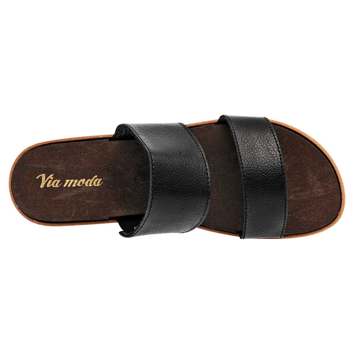 Sandalias Exterior Piel sintética Color Negro Para Mujer De RBCOLLECTION