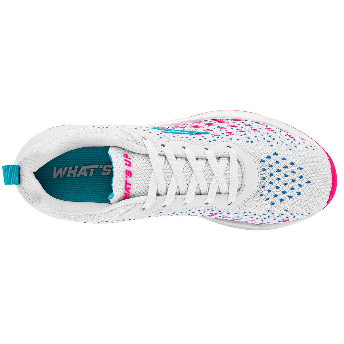 Tenis deportivos Exterior Textil Color Blanco Para Mujer De What's U?