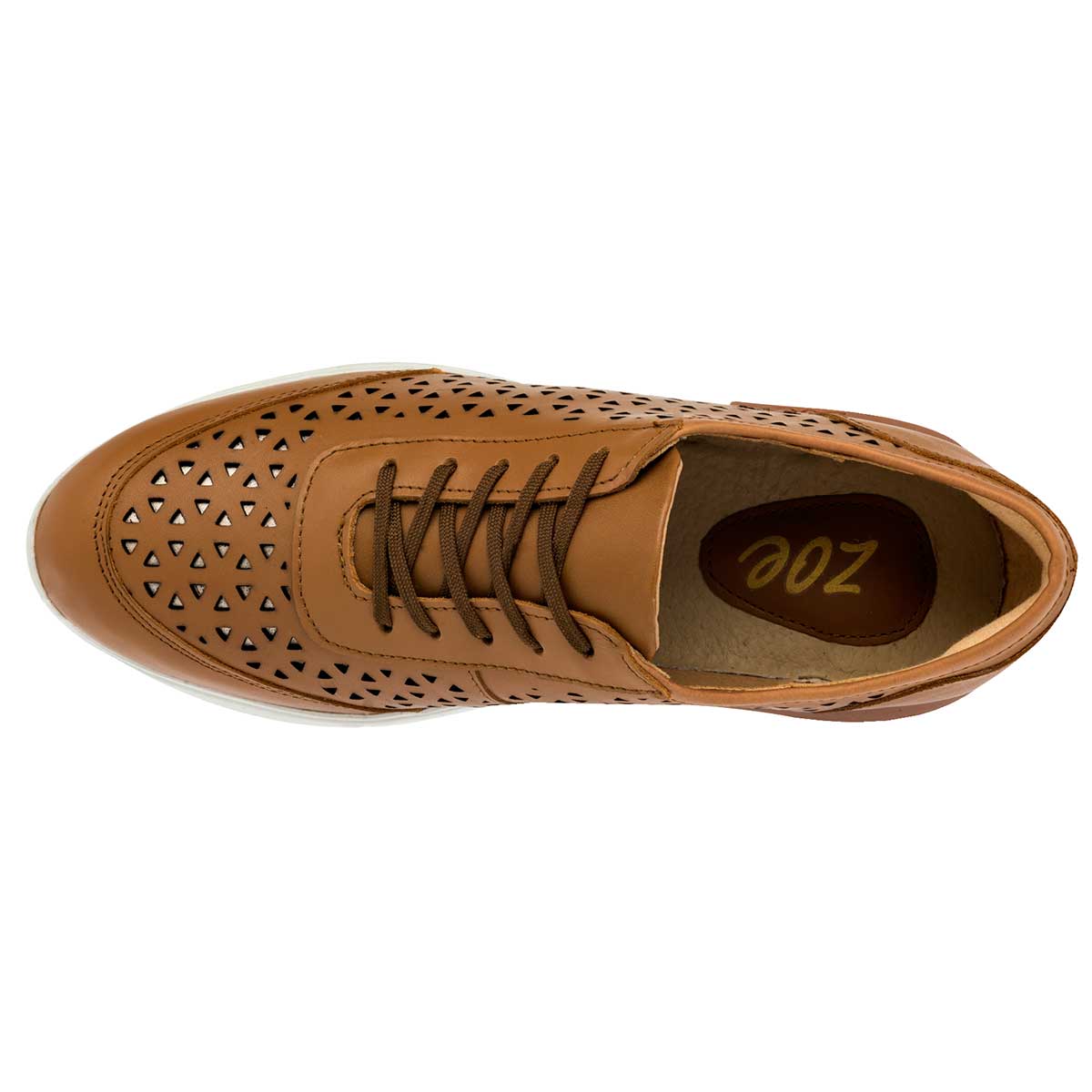 Zapatos casuales Exterior Piel Color Camel Para Mujer De Zoe