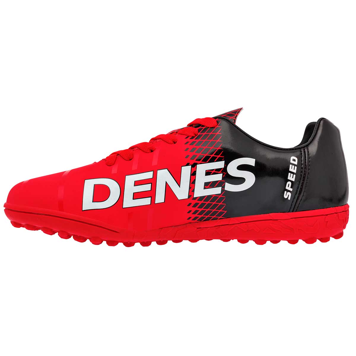 Tenis para fútbol Exterior Sintético Color Rojo Con Negro Para Hombre De RBCOLLECTION