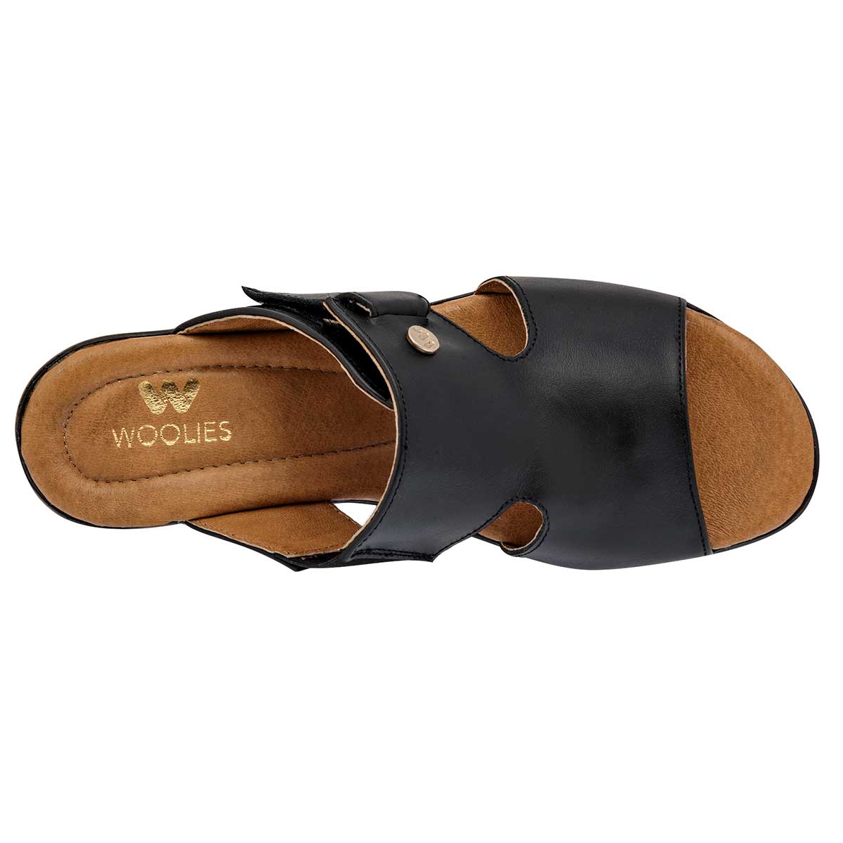 Sandalias Exterior Piel Color Negro Para Mujer De RBCOLLECTION