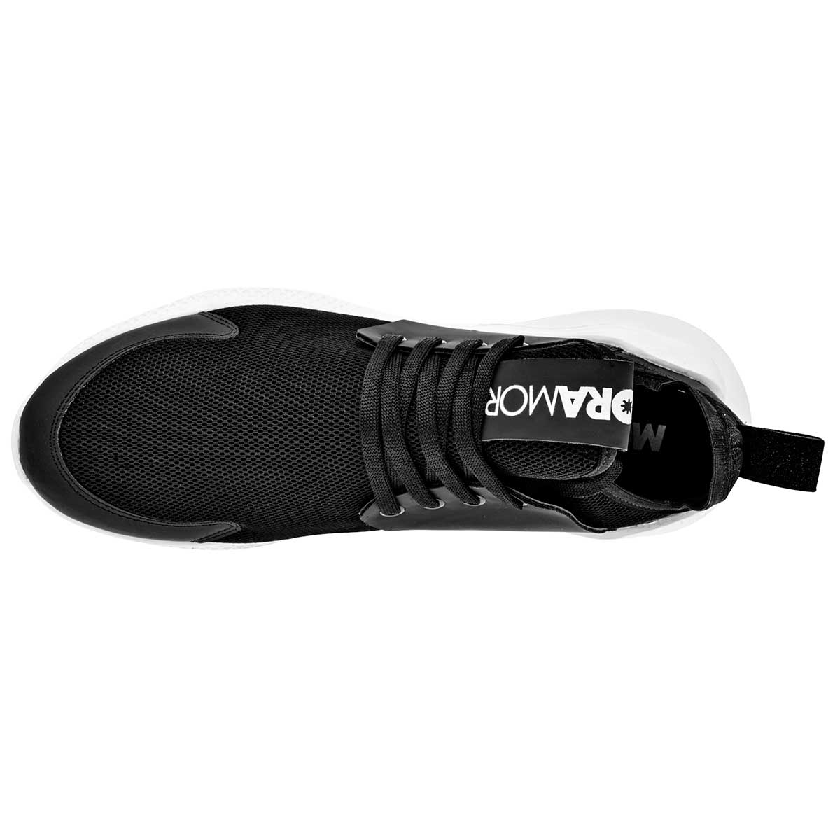 Tenis deportivos Exterior Textil Color Negro Para Hombre De Moramora