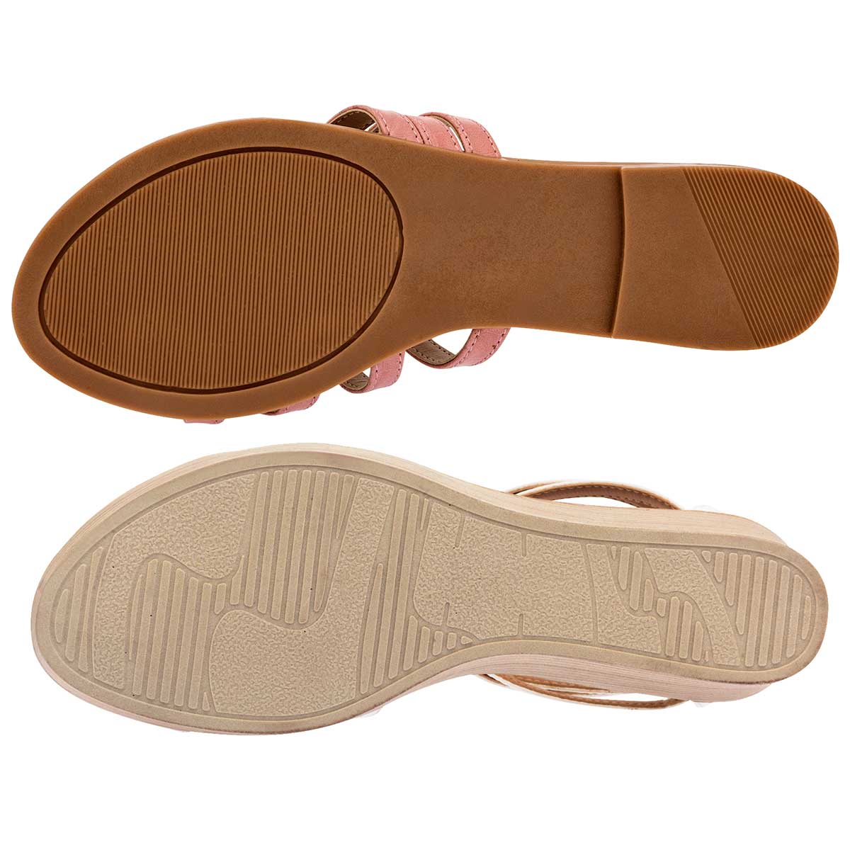 Sandalias Exterior Piel sintética Color Blanco Para Mujer De RBCOLLECTION