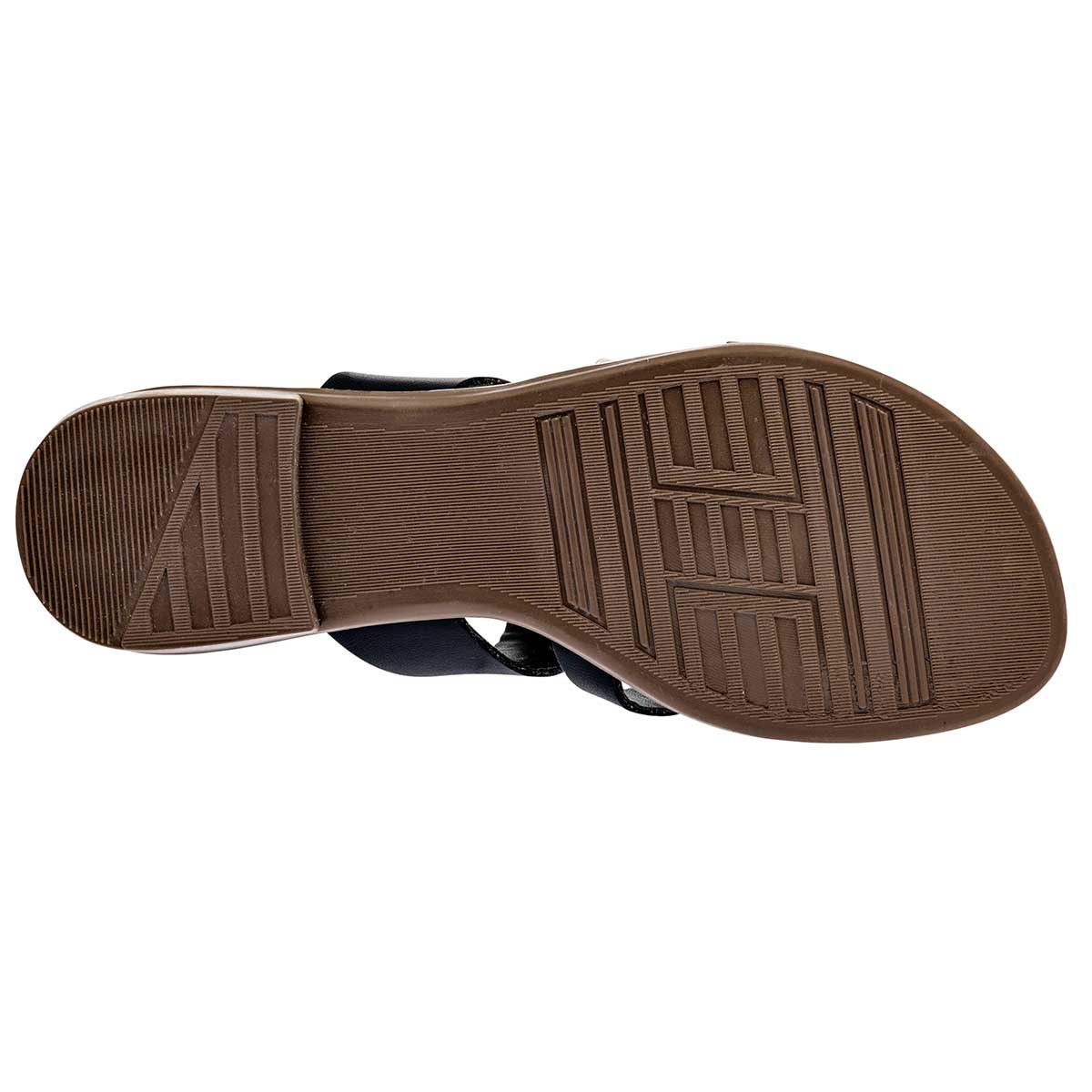 Sandalias Exterior Piel sintética Color Negro Con Plata Para Mujer De RBCOLLECTION