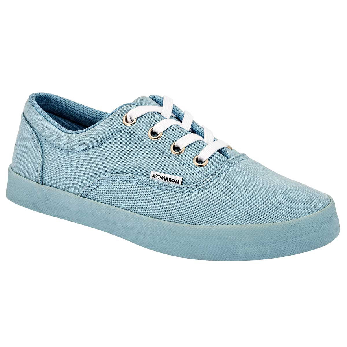 Tenis urbanos Exterior Textil Color Azul Para Mujer De Moramora