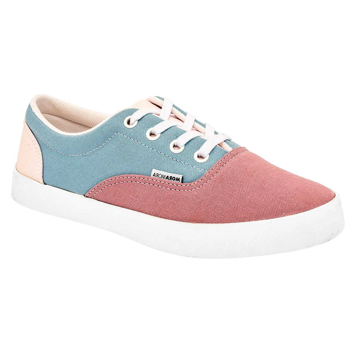 Tenis urbanos Exterior Textil Color Lila Para Mujer De Moramora