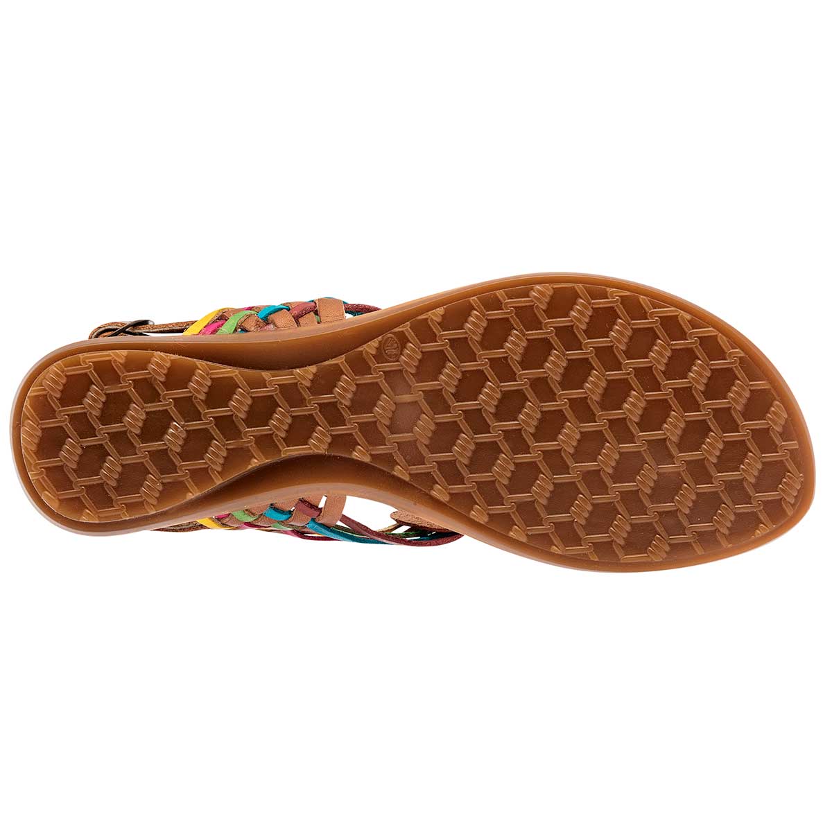 Sandalias Exterior Piel Color Camel Para Mujer De RBCOLLECTION