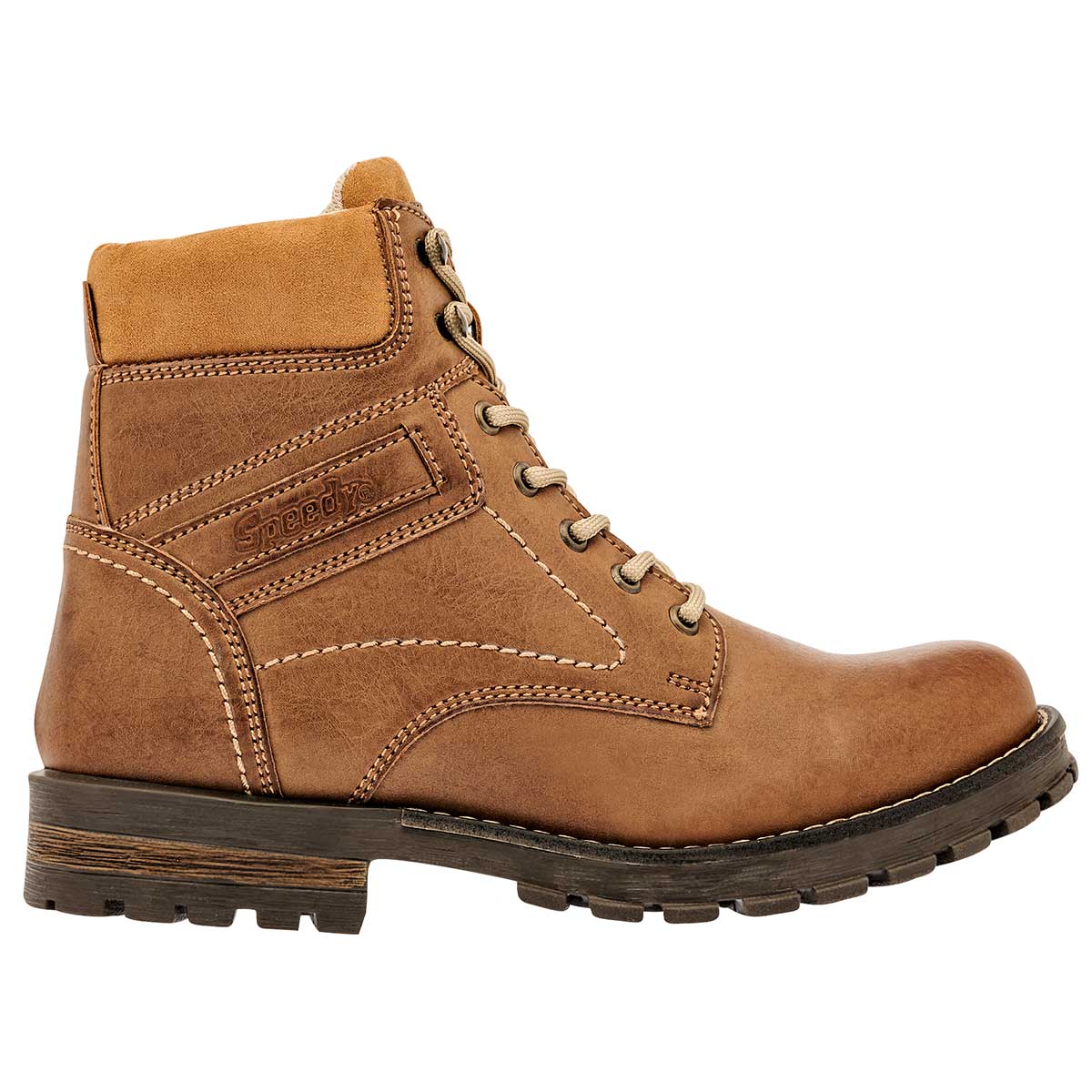 Botas casuales Exterior Sintético Color Camel Para Hombre De Romanos