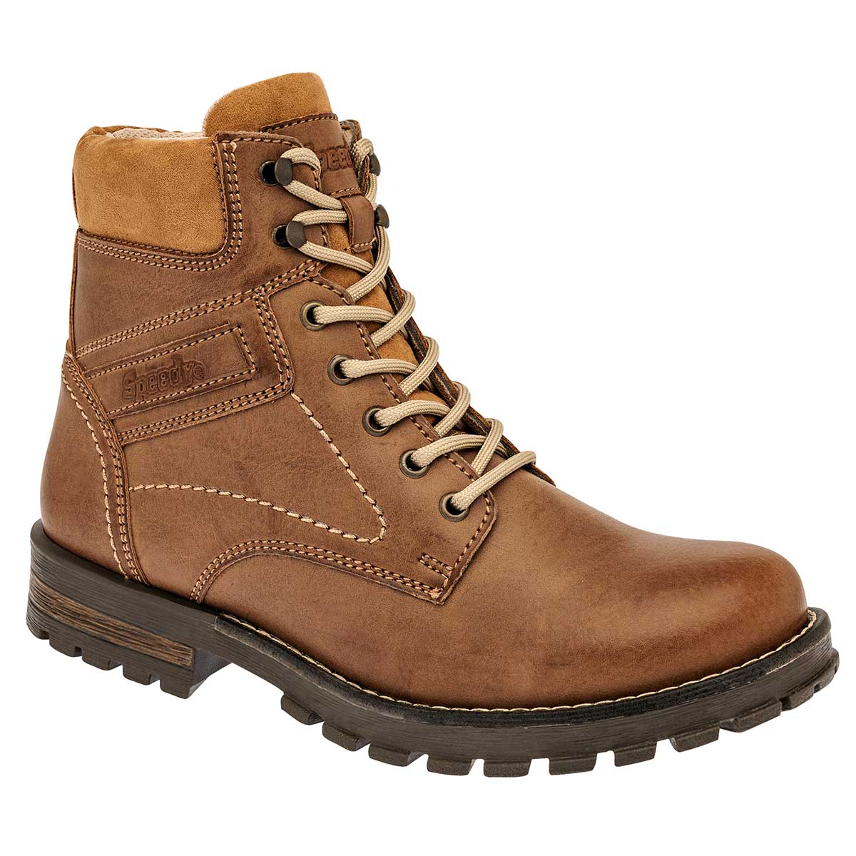 Botas casuales Exterior Sintético Color Camel Para Hombre De Romanos