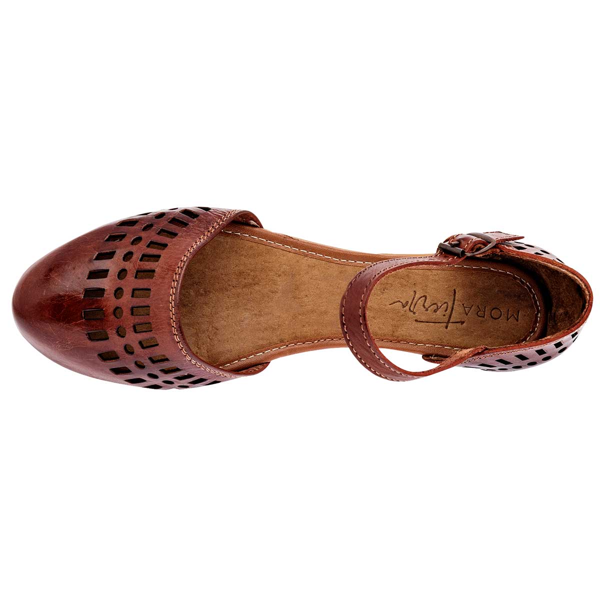 Sandalias Exterior Piel Color Café Para Mujer De RBCOLLECTION