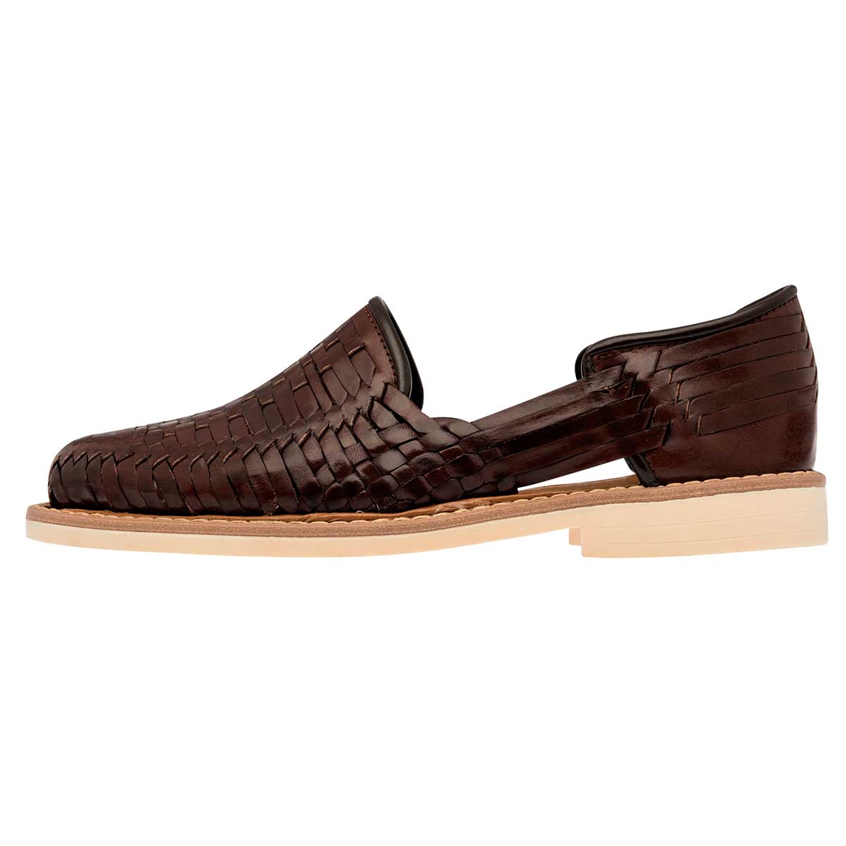 Sandalias Exterior Piel Color Café Para Hombre De RBCOLLECTION