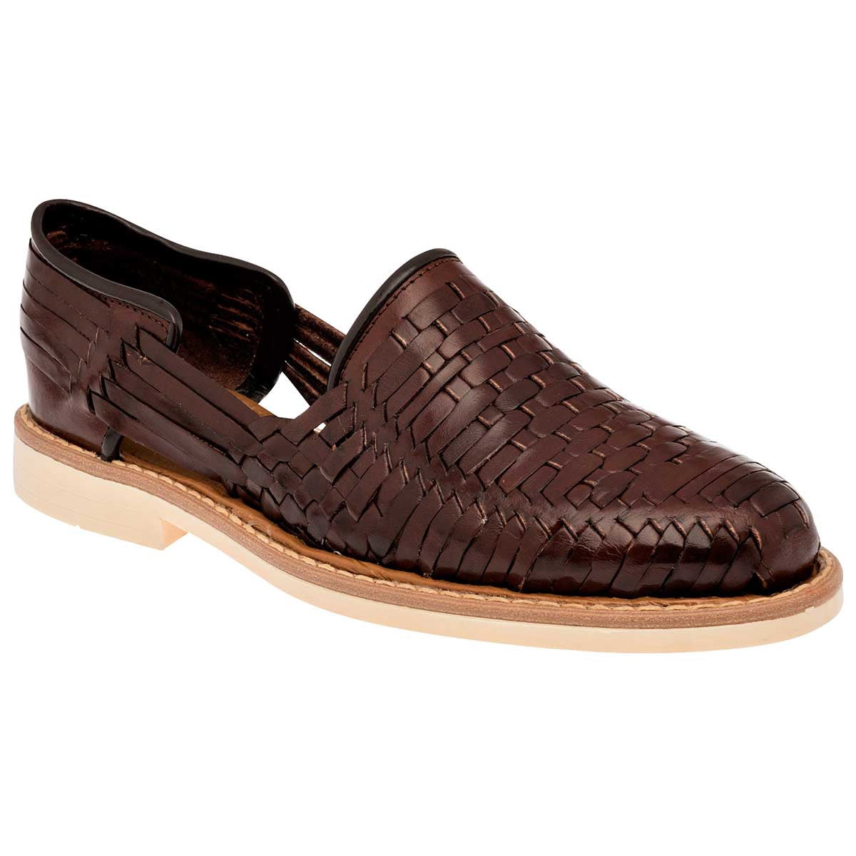 Sandalias Exterior Piel Color Café Para Hombre De RBCOLLECTION