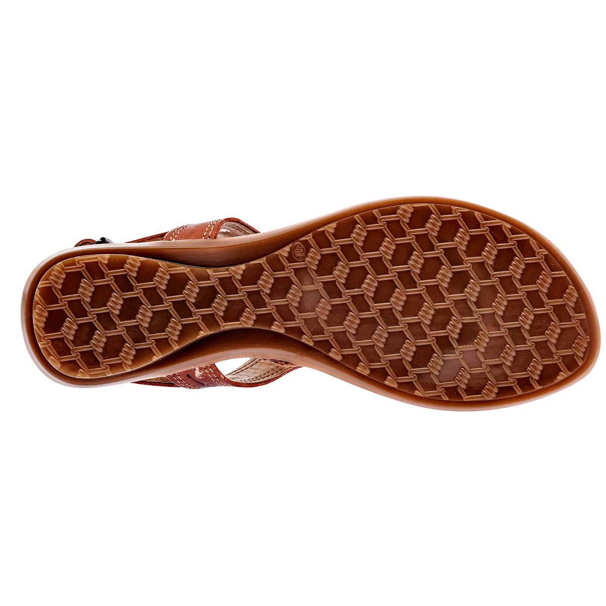 Sandalias Exterior Piel Color Café Para Mujer De RBCOLLECTION