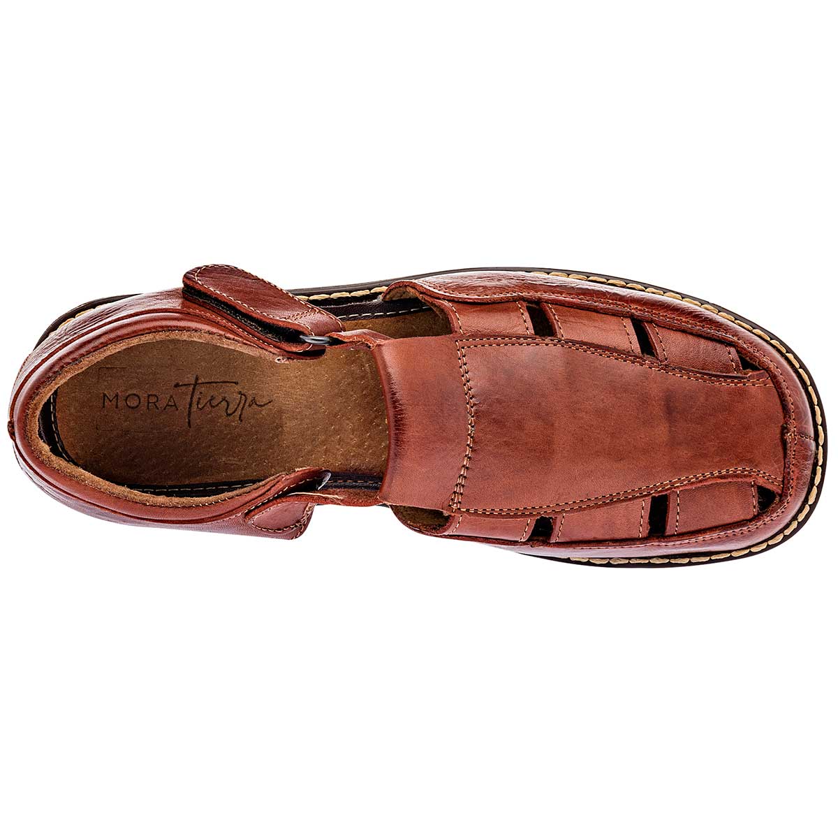 Sandalias Exterior Piel Color Café Para Hombre De RBCOLLECTION