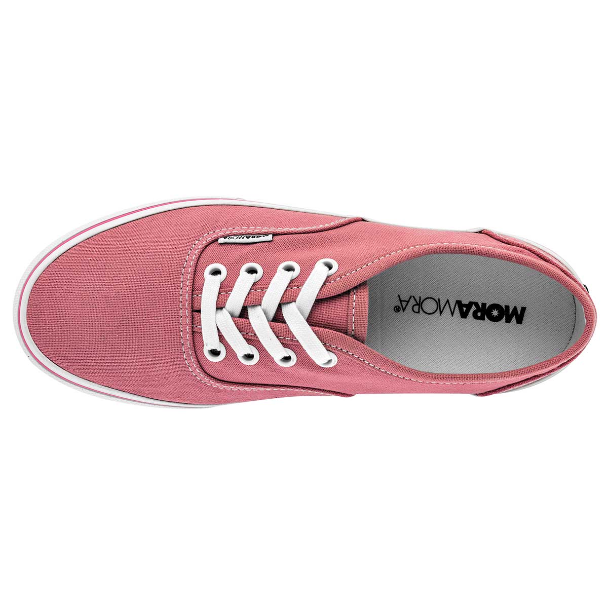 Tenis urbanos Exterior Textil Color Rosa Para Mujer De Moramora