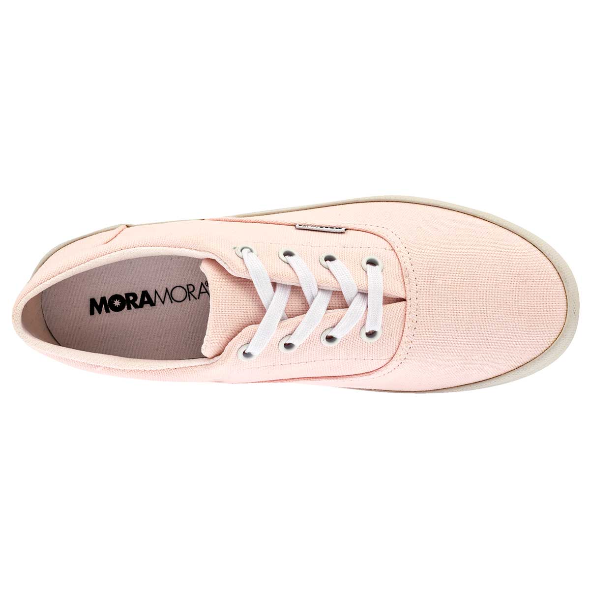 Tenis urbanos Exterior Textil Color Rosa Para Mujer De Moramora