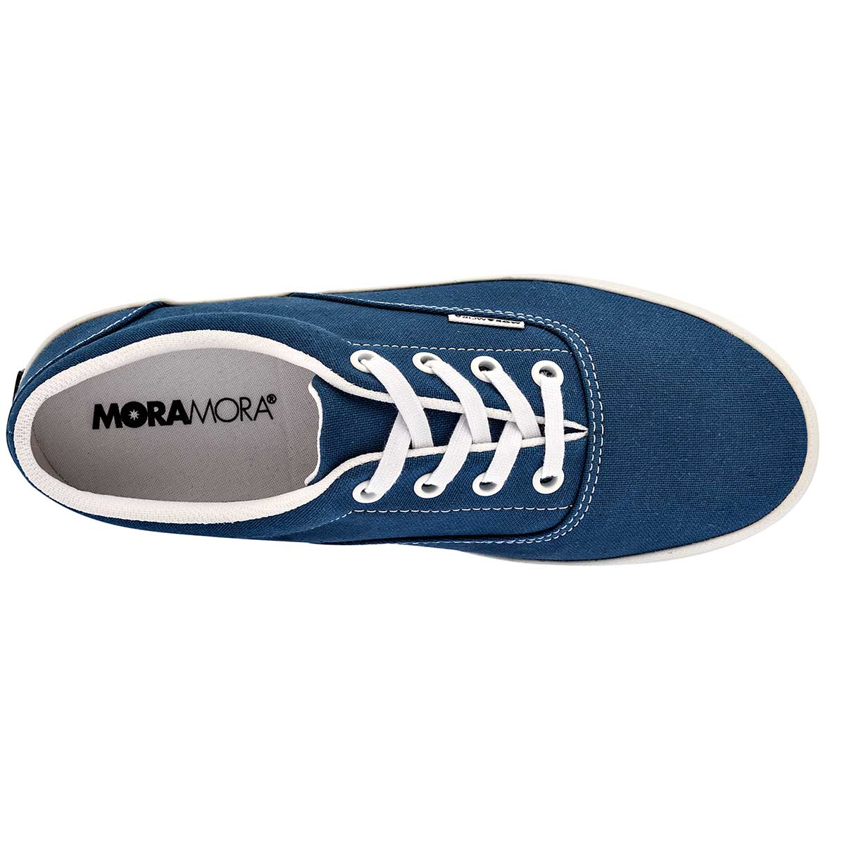 Tenis urbanos Exterior Textil Color Azul Para Mujer De Moramora